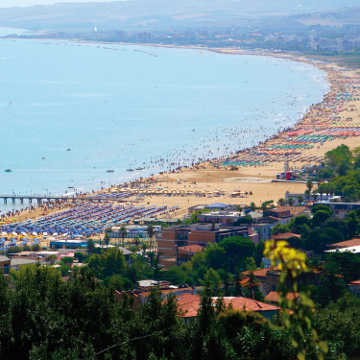 La spiaggia di Vasto Marina